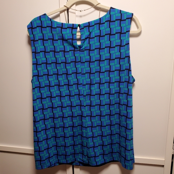 Calvin Klein Sleeveless Blouse - Picture 2 of 4